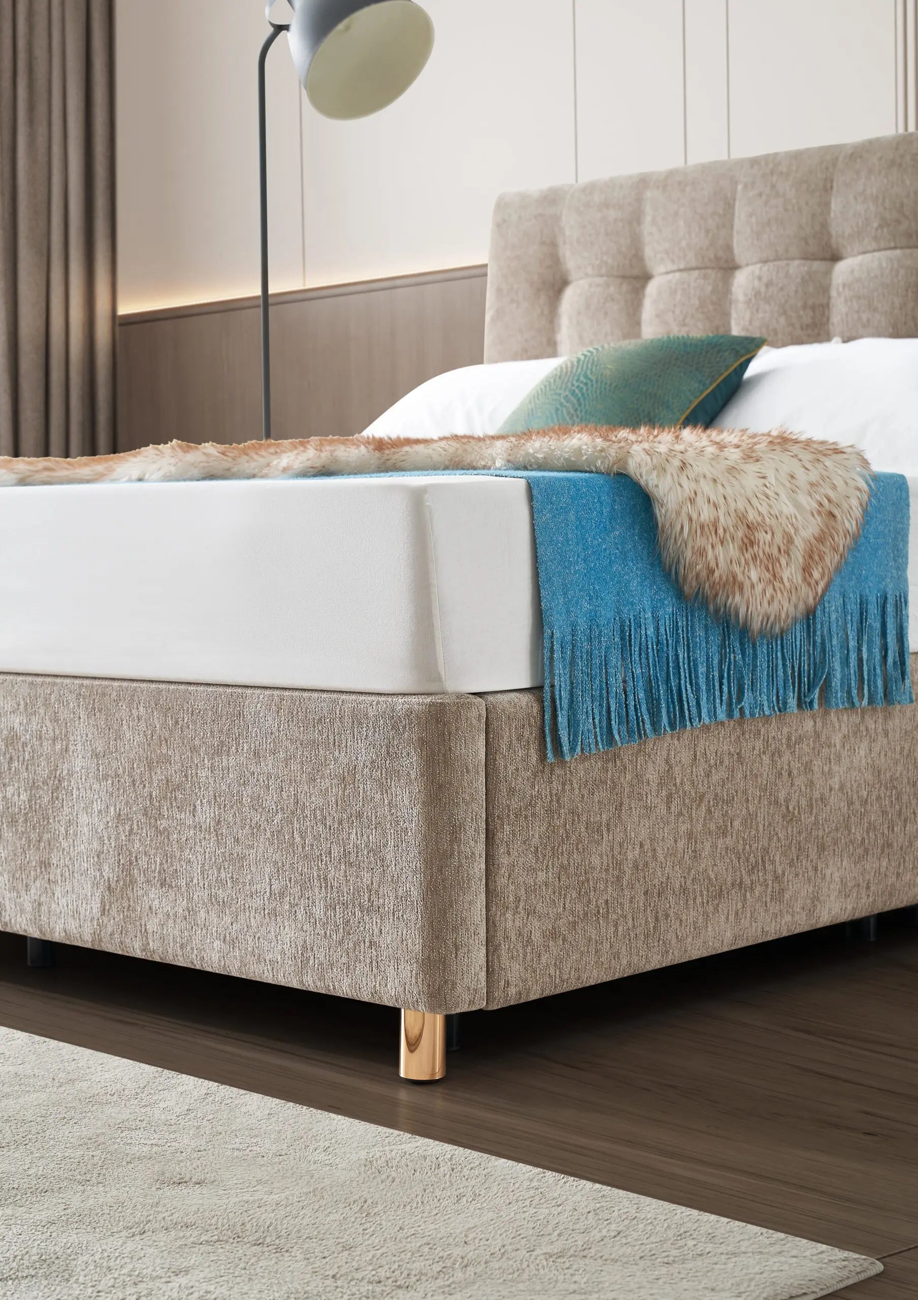 Silvia BoxSäng 180 Tyg