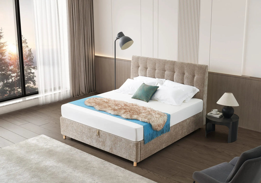 Silvia BoxSäng 180 Tyg