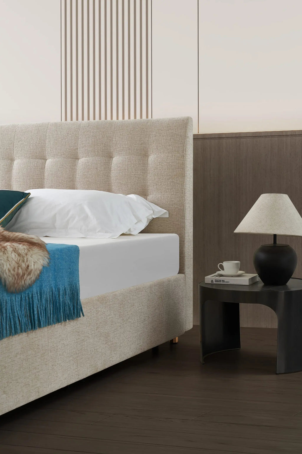 Silvia BoxSäng 180 Tyg