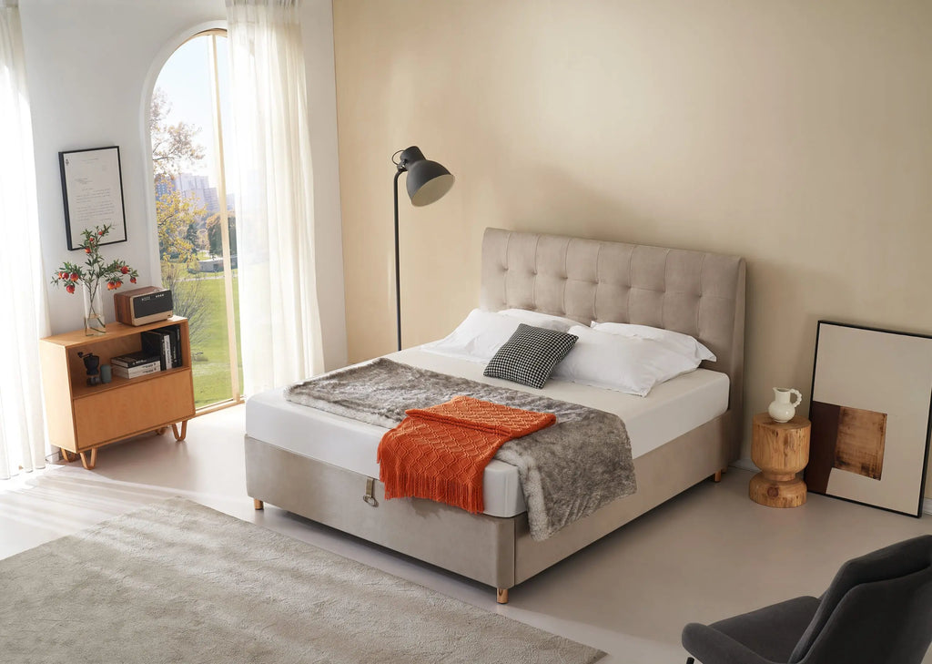 Silvia BoxSäng 180 Sammet