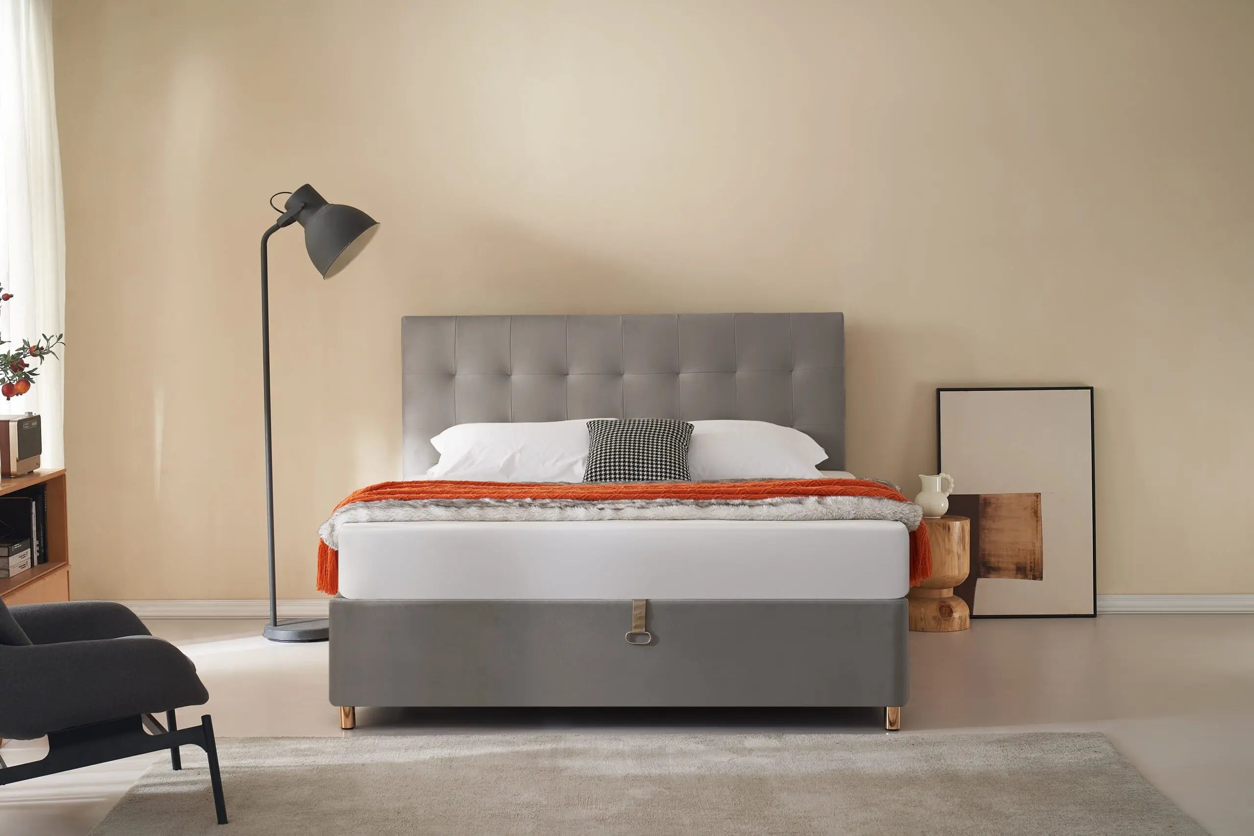 Silvia BoxSäng 180 Sammet