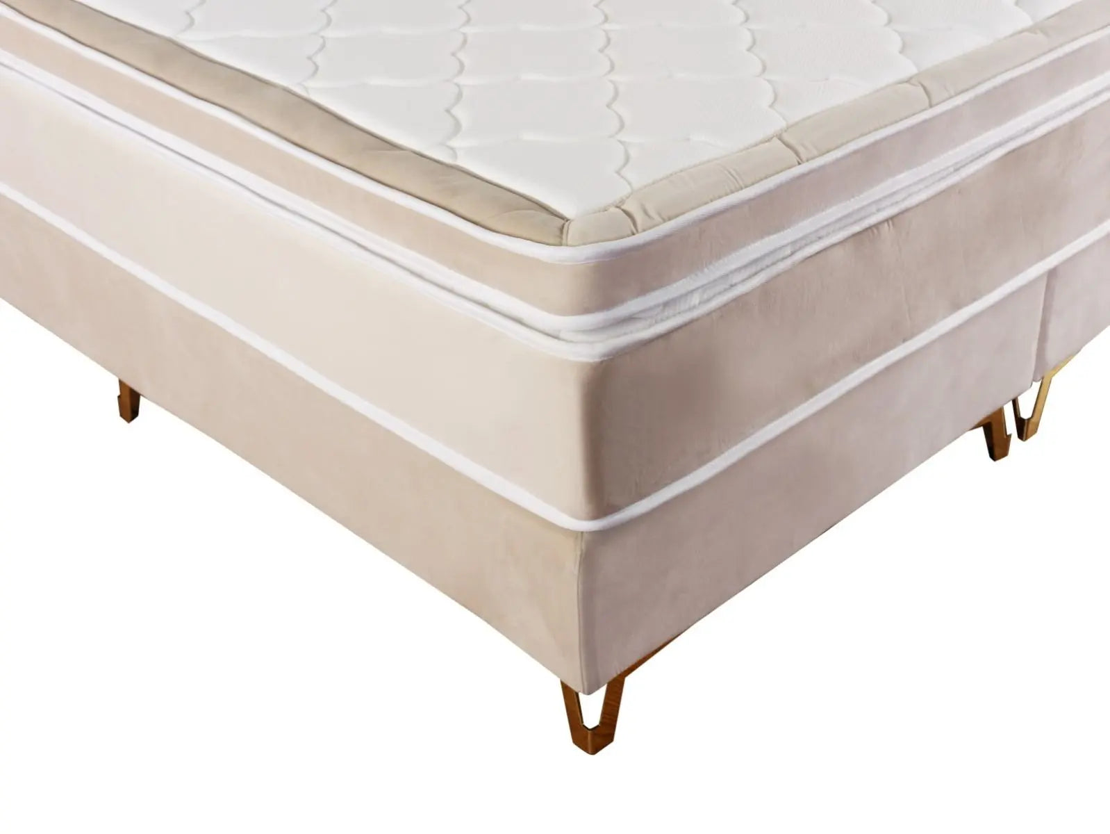 Otto kontinentalsäng Sammet 180