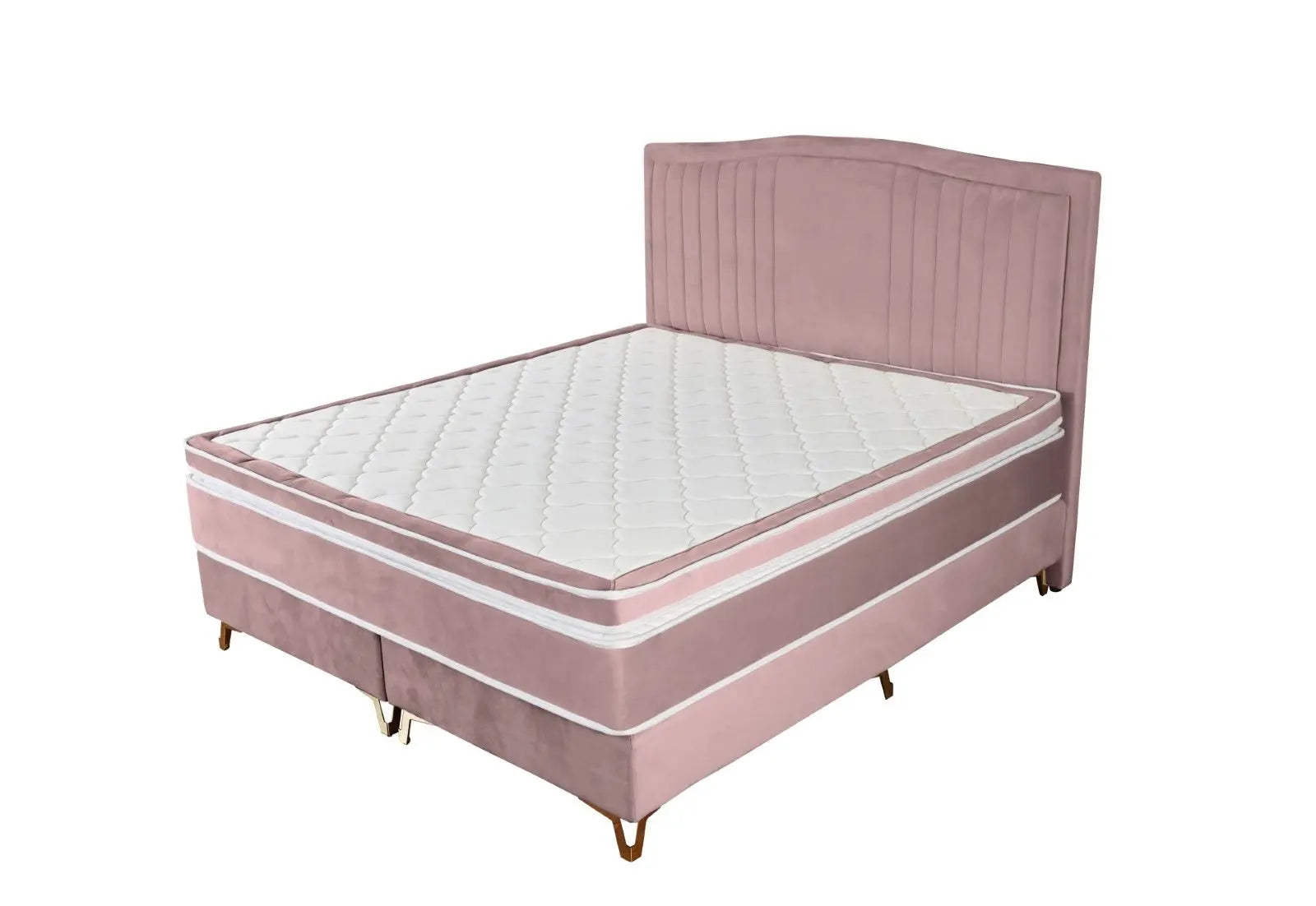 Otto kontinentalsäng Sammet 180