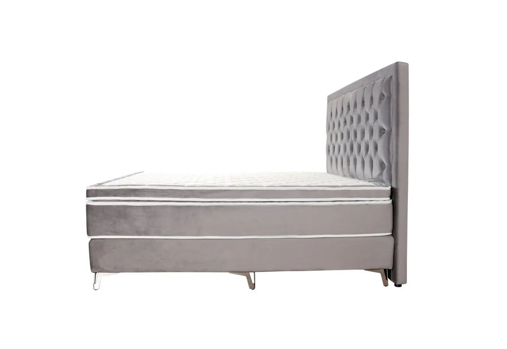 Malva kontinentalsäng Sammet 180 Guld eller Silverben