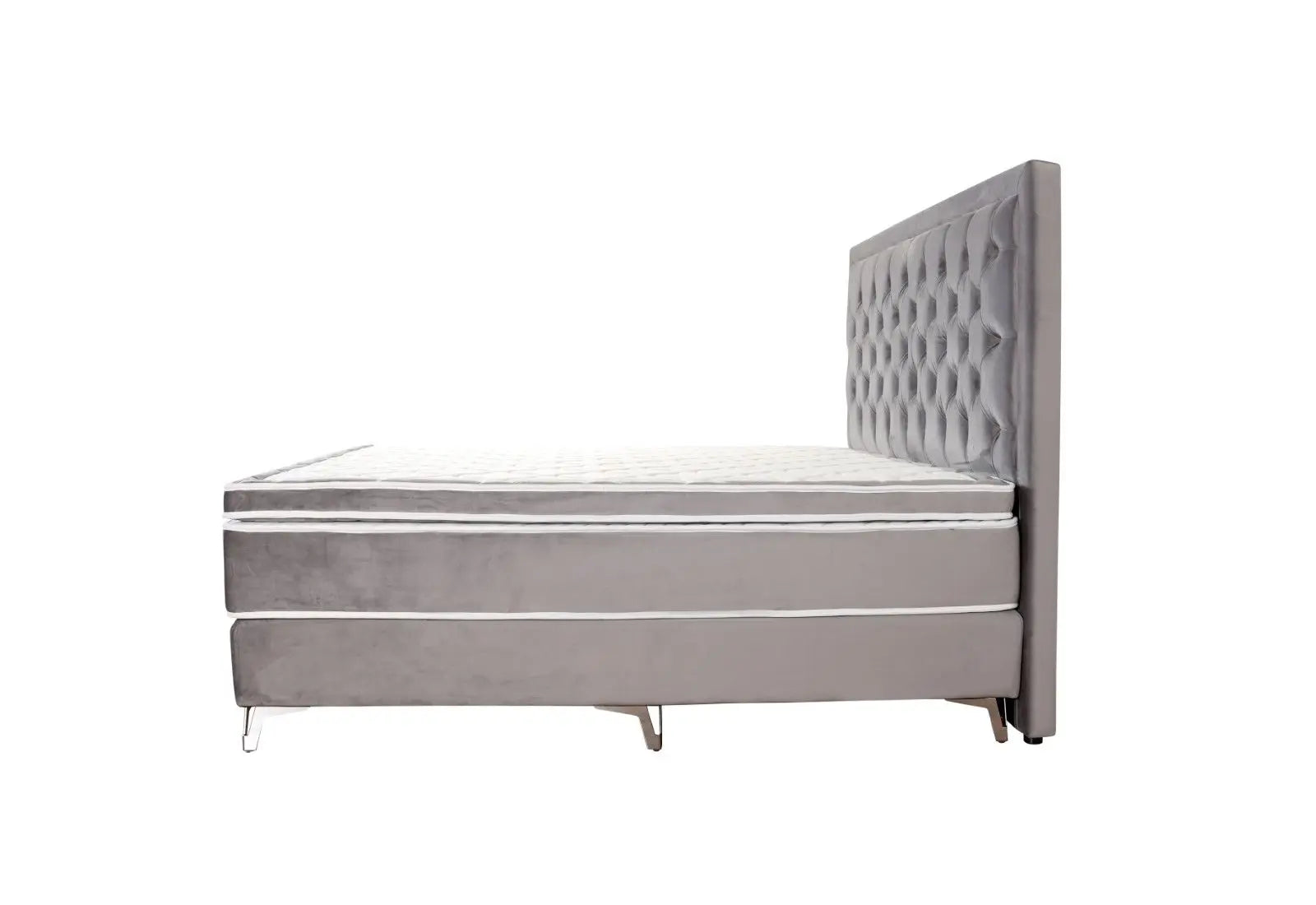 Malva kontinentalsäng Sammet 180 Guld eller Silverben