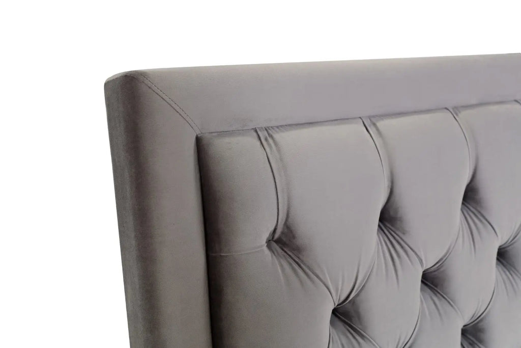 Malva kontinentalsäng Sammet 180 Guld eller Silverben