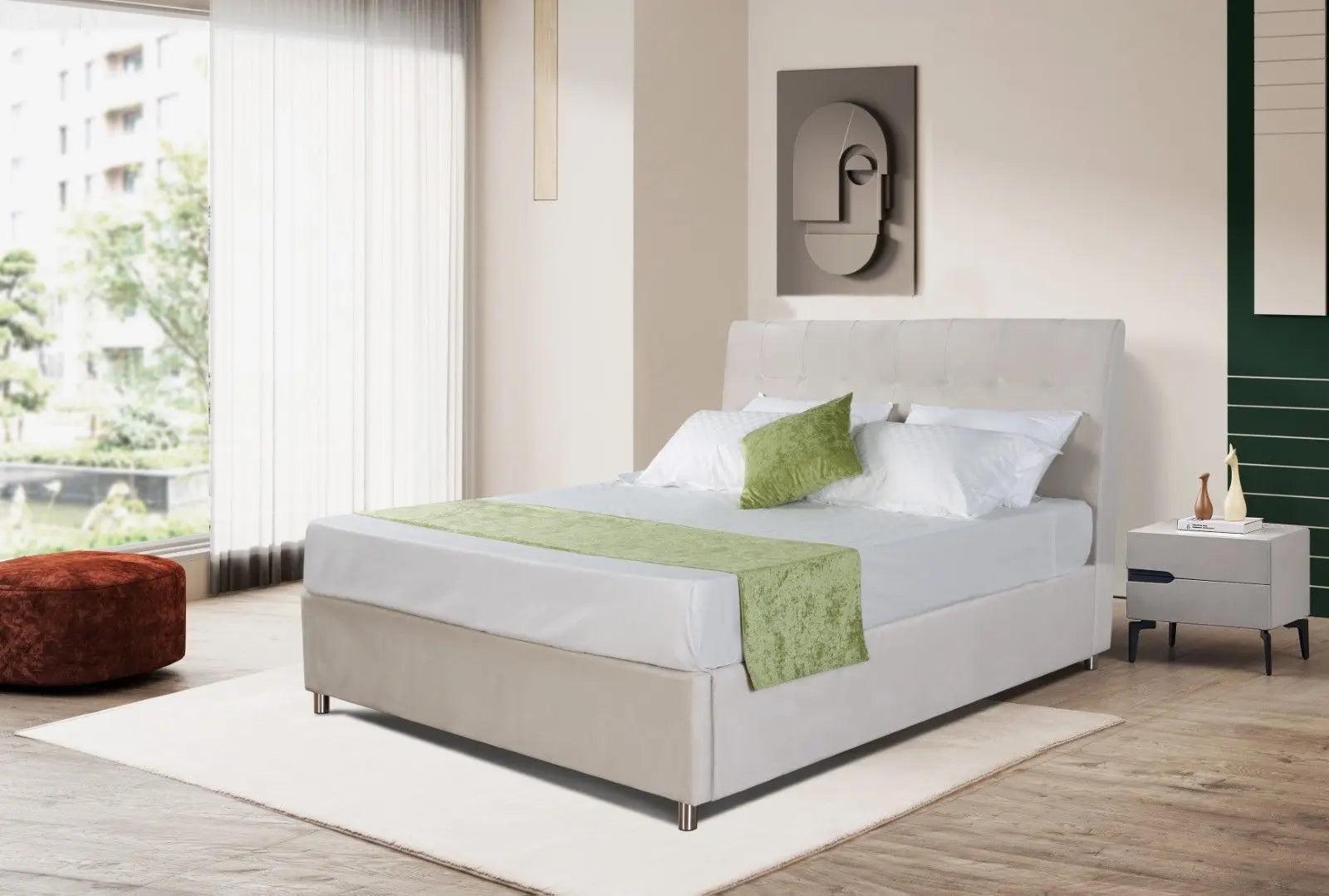 Silvia BoxSäng 180 Sammet