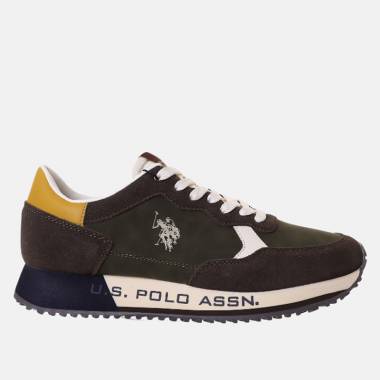 U.S Polo Assn Skor M Green/Brown